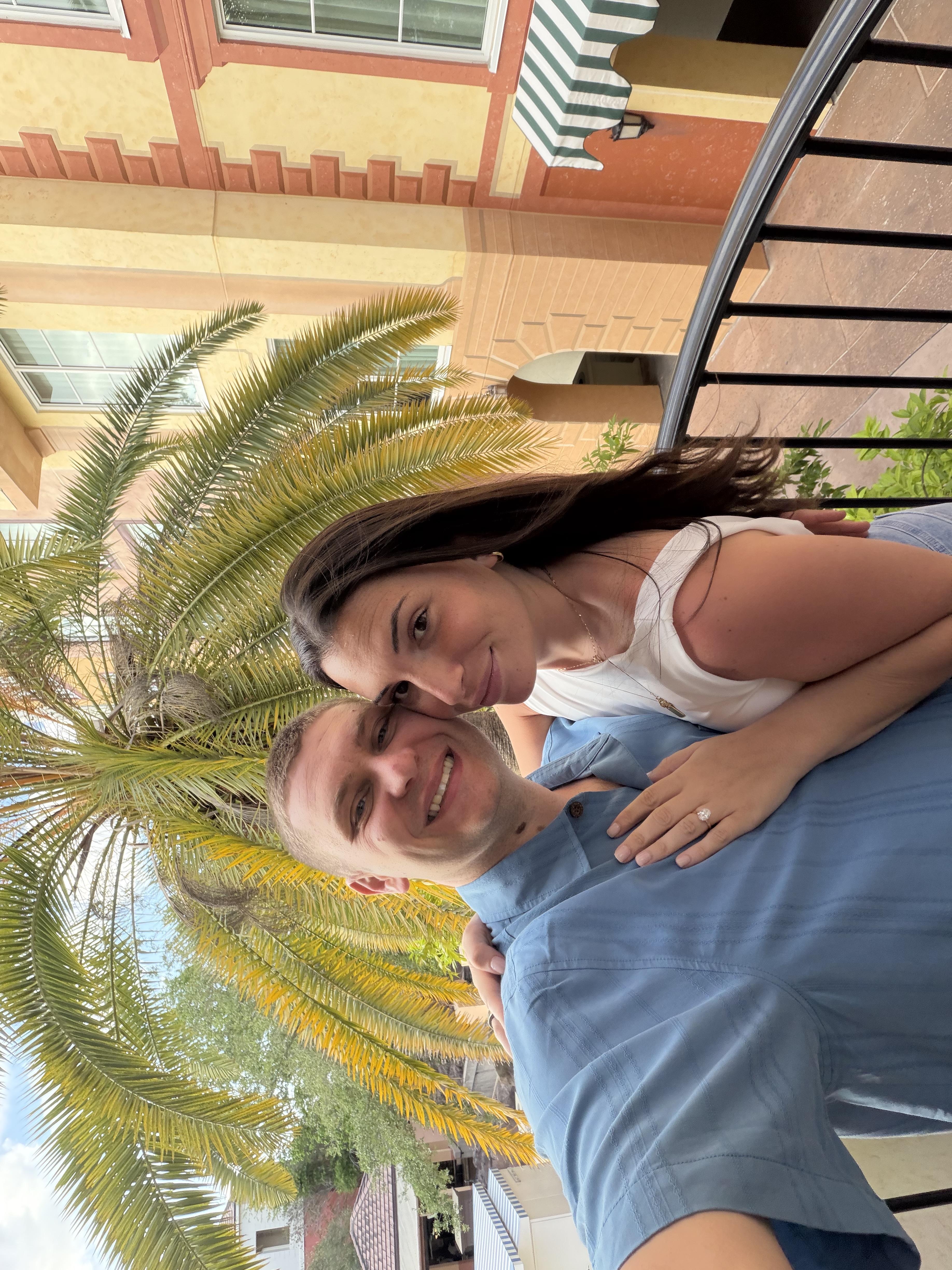Michael and Clarissa close portrait